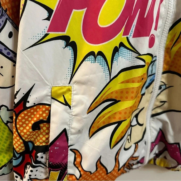 Members Only X Nickelodeon 90s throw back Windbreaker Size XL - Picture 6 of 8